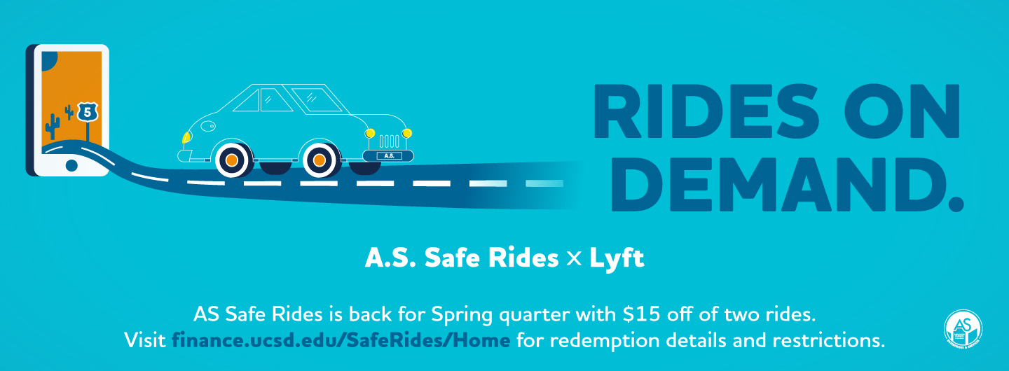 Banner of AS Safe Rides and Lyft
