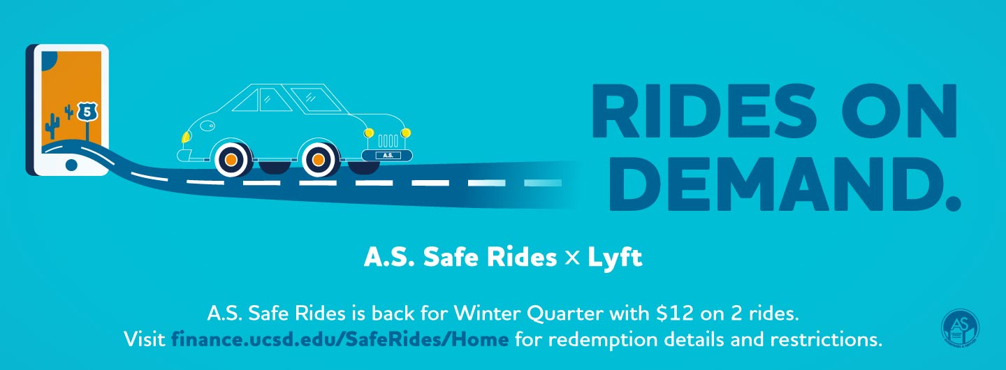 Banner of AS Safe Rides and Lyft